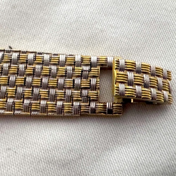 ⌚ Vintage 80's Raymond Weil 18K Gold and Silver Quartz Watch - #9058 - Picture 13 of 16